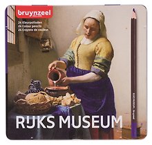 Цветные карандаши  Молочница. Вермеер, 24цвета, Bruynzeel