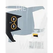 Обложка д/тетрадей "Writer" ПВХ, 150мкр, 213*345мм