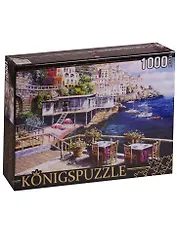 Пазл Königspuzzle 1000 эл.68,5*48,5см. Кафе у моря АЛК1000-6484