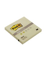 Блок бумаги 76*76 самоклеящийся Post-it BASIC 100л, канареечный желтый, 3М