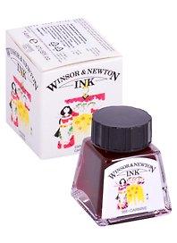 Тушь художественная Winsor&Newton, 14 мл, кармин