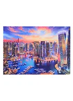 Алмазная мозаика Небоскребы (ST957) (30х40см) (класс.) (c подрамн.) (с полн. заполн.) (37цв.) (Рыжий Кот) (6+) (коробка)