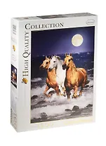 Пазл Clementoni 1500 эл. 84*59см. HQ Дикие лошади в полнолуние 31676