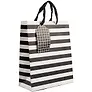 Пакет А4 32*26*12 "Zebra" нейтр. бум.мат.ламинат