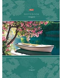 Книга для записей А4 80л кл. "Красота тишины" 7БЦ, Hatber