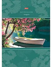 Книга для записей А4 80л кл. "Красота тишины" 7БЦ, Hatber