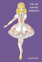 Ежедневник недатированный I'm an anime person (144 стр)