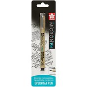 Ручка капиллярная черная "Pigma Micron PN" 0.4-0.5мм