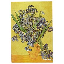 Скетчбук «Винсент Ван Гог. Ирисы», 112 листов, 14.5 х 21 см
