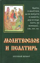 Молитвослов и Псалтирь крупный шрифт.