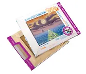 Набор для творчества Фантазёр Набор для живописи 24х30см. "Тихий вечер"