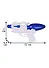 Водный пистолет Космос, 22 см, ОPP (СО8-3038-4) - 2