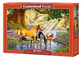 Пазл Castorland 1000 эл. 68*47см. Лошади на реке