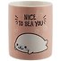Кружка Белек Nice to sea you (керамика, деколь) (330мл) (коробка) - 0