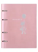 Тетрадь на кольцах в клетку Listoff, "Pearl. Сахарная вата", 120 листов