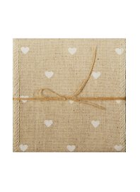 Ткань х/б, 10 см*90 см, сердечки (в пакете) (11-00530-33)