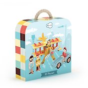 Игрушка, Krooom, Игрушки из картона, Набор 3D Гоночная команда k-328