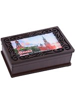 ГС Купюрница Москва Достопримечательности города вид 3 (хдф) (17,5 x 9,5 x 5,0)