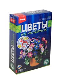 Набор для творчества Lori. Цветы из пайеток «Разноцветные герберы»