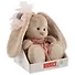 Игрушка мягкая Budi Basa, Зайка Ми в персиковом платье (малыш), 13см - 2