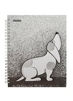 Тетрадь 100л кл. "DOGS" тв.обл, евроспираль, мат.лам., выб.УФ-лак, ассорти, MARKER ARTE