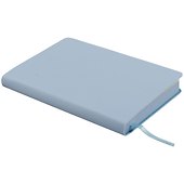 Ежедневник недатированный «Soft touch» А6+, голубой, 136 листов, экокожа, Listoff - 1