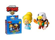Коллекционные фигурки Brawl Stars, Пайпер и Бо, (5см), (BRW2015F)