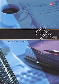 Книга для записей А5 130л кл. "Офисный стиль" 7Бц, глянц.лам., офсет, Listoff
