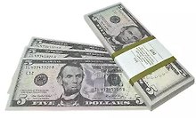 Сувенир, Сувенир Филькина Грамота Сувенирные деньги 5 долларов