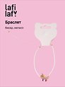 Браслет с подвеской Единорог (бисер, металл) (12-10192025-D48) (Lafilaf)