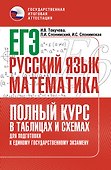 ЕГЭ. Русский язык и математика. Полный курс в таблицах и схемах для подготовки к ЕГЭ - 0