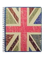 Тетрадь в клетку Premiere Publishing, English flag, 96 листов