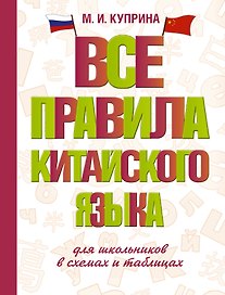 Все правила китайского языка для школьников в схемах и таблицах