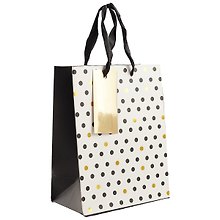 Подарочный пакет «Black&gold», А5