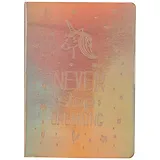 Книга для записей в линейку «Dreaming», жемчужный, B6, 80 листов + 48 наклеек