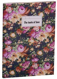 Тетрадь общая «The taste of love», 40 листов в линейку, А5 - AnAn