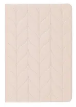 Ежедневник недат. А5 164л "Лайка" розовый,кожзам, тв.переплет, обл.поролон,стеганная строчка, офсет, ляссе, подар.карт.коробка