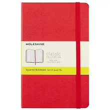Записная книжка Moleskin Classic Medium, красная, 120 листов, А5+