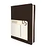 Записная книжка А6+ 136л кл. "Maple. Brown" иск.кожа с поролоном, ляссе, скругл.углы, инд.уп. - 0