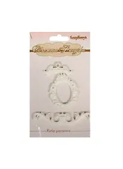 Объемные фигурки Торжественные (SCB241009) (3шт) (3,9х5см) (ScrapBerry`s) (упаковка)