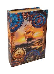 Шкатулка-книга с кодовым замком (27х18х7) (393482)