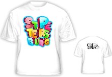 Сувенир, АКМ, Футболка, СПб. Объемные буквы, цв.белый, размер 54, двусторонняя печать