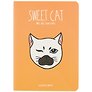 Записная книжка «Sweet cat» А6, 24 листа в клетку, сшивка, Languo, в ассортименте