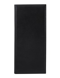 Визитница 96 карточек 115*250 4-хрядная, кожа, б/тисн, матов, Dino Rolf