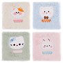 Записная книжка А6 "Fluffy", 96 л. в линейку, в ассортименте