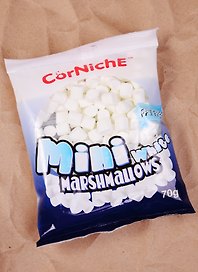 Маршмелоу Мини Mini Marshmallow White 70гр № 8582