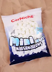 Маршмелоу Мини Mini Marshmallow White 70гр № 8582