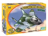 Сборная модель ЗВЕЗДА, Самолет Российский истребитель из пластмассы 5210