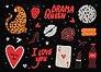 Кристальная (алмазная) мозаика  "ФРЕЯ"ALVN-148 наклейки "DRAMA QUEEN"19.5 х 14 см