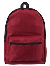 Рюкзак школьный, 40 см, бордовый, меланж GoodMark